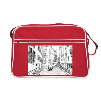 Venise - Sac Retro - rouge/blanc - Devant