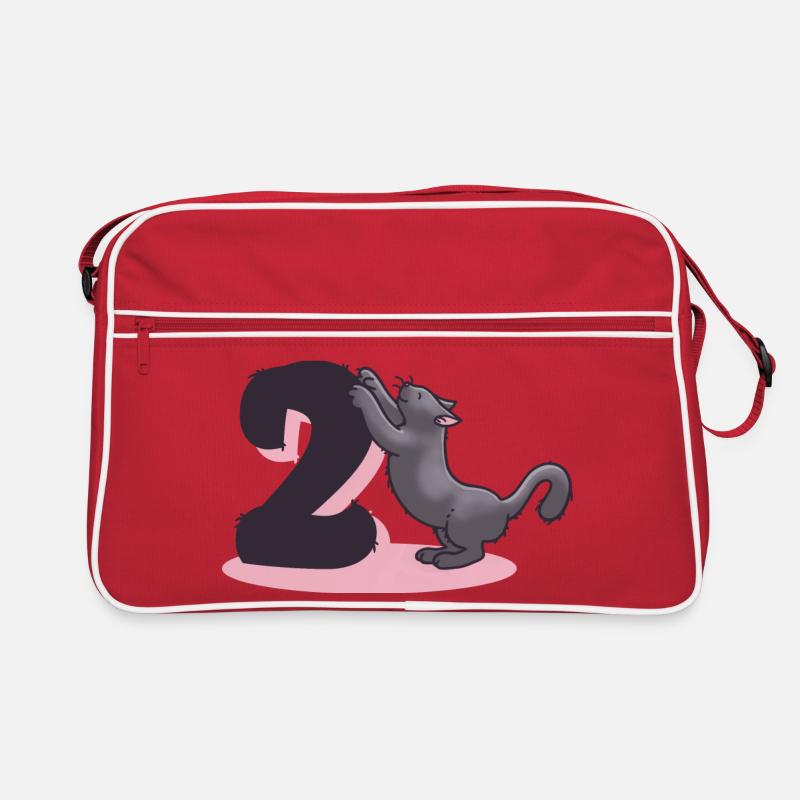 Chat numéro 2 Sac Retro