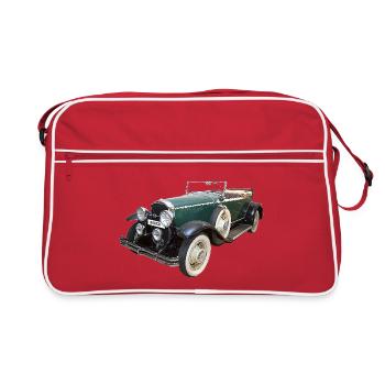Historic Car - Retro Bag - red/white - Front