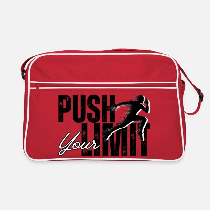 PUSH_YOUR_LIMIT Retro Bag