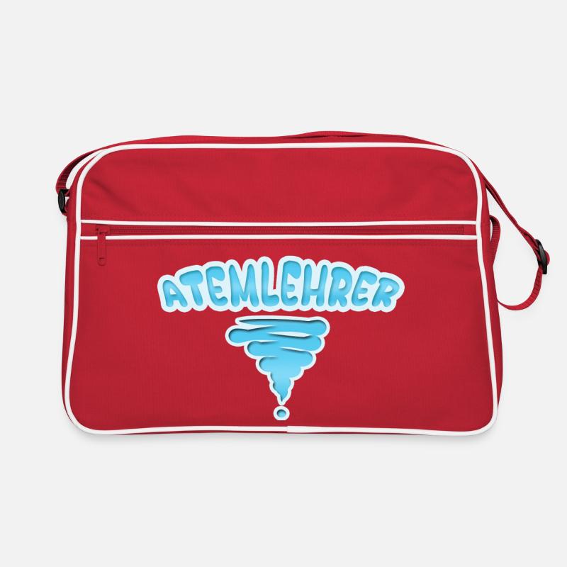 Beruf Atemlehrer Retro Tasche