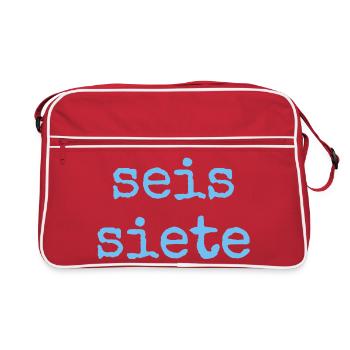 Seis Siete - Spanish 67 - Retro Bag - red/white - Front
