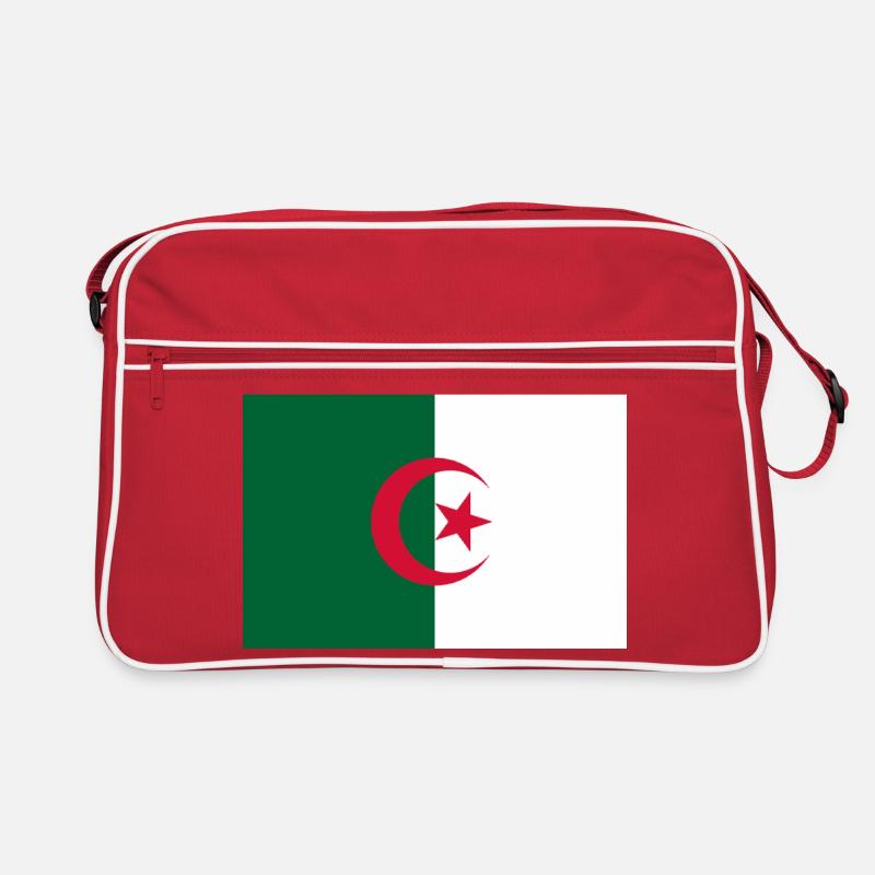 Drapeau Algérie Sac Retro