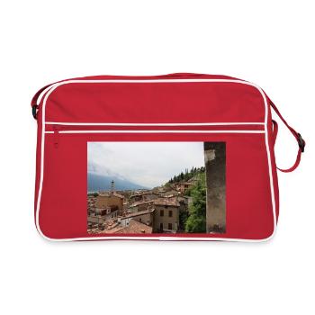 View of Limone - Retro Bag - red/white - Front