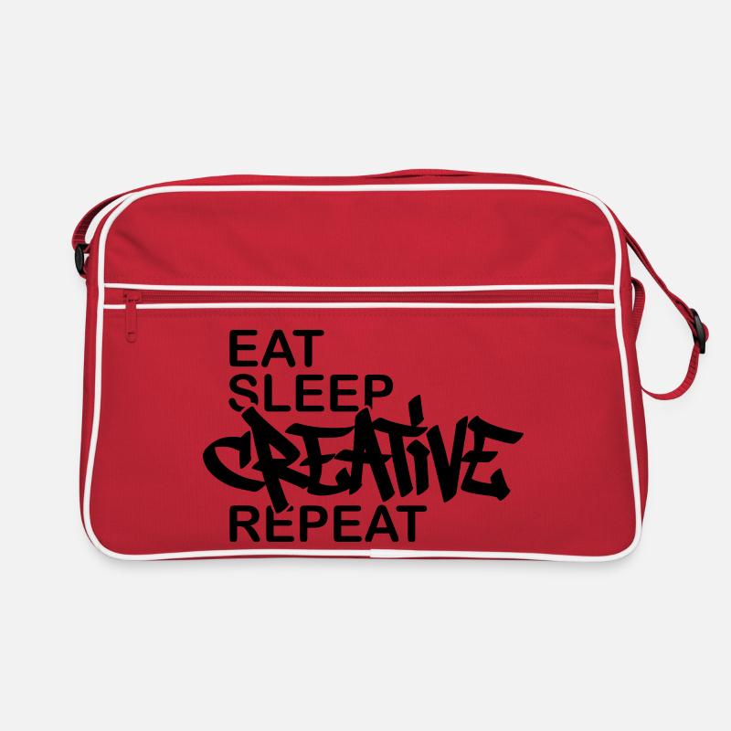Creative Motto Graffiti Day Retro Bag