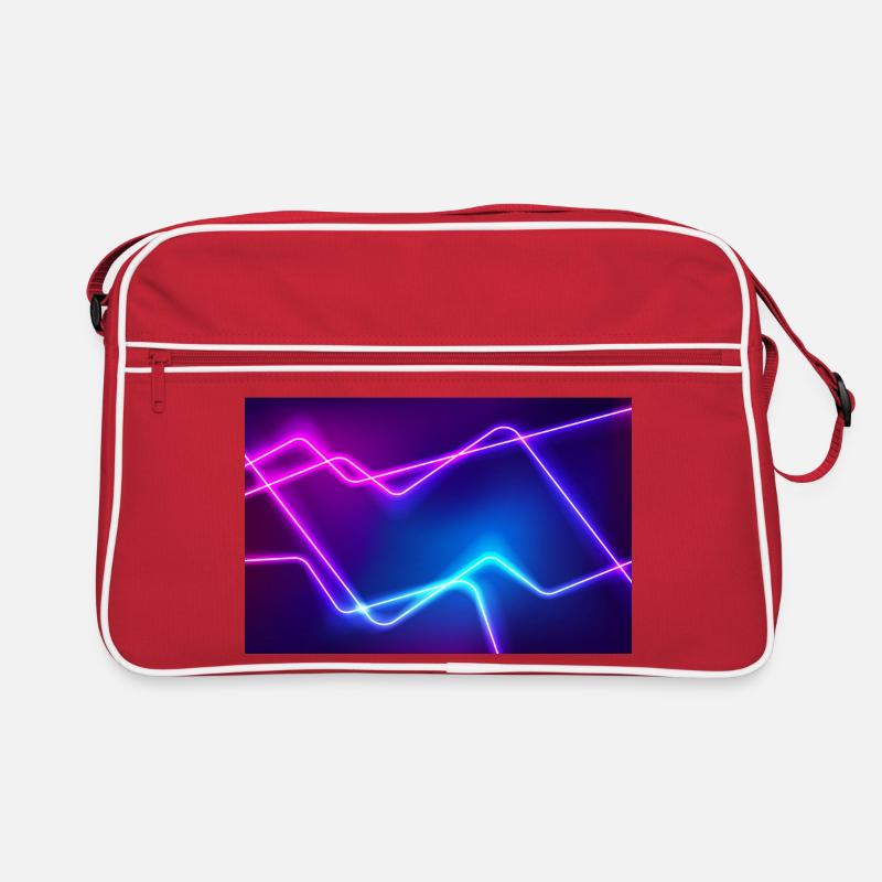 Neon Line Flow Retro Bag