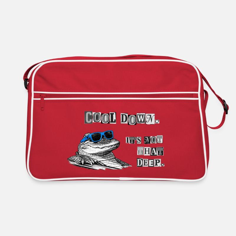 Refroidissez-vous – ce n’est pas ce mème profond du crocodile Sac Retro