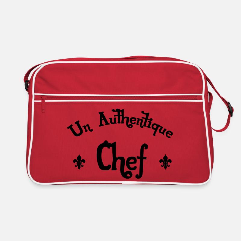 Authentischer Koch Retro Tasche
