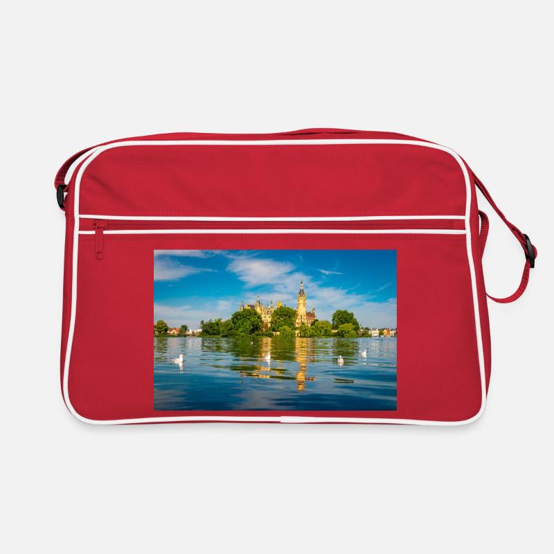 Schwerin Castle in summer Retro Bag