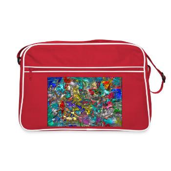 klaggejrdatschy - Sac Retro - rouge/blanc - Devant