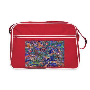 gysfkraytchy - Retro Tasche - Rot/Weiß - Vorne