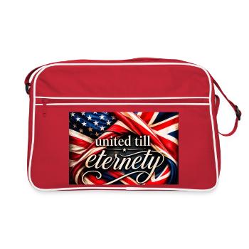 United Till Eternity Flags - Retro Bag - red/white - Front