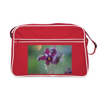 Mirela,Midnight Columbine - Retro Bag - red/white - Front