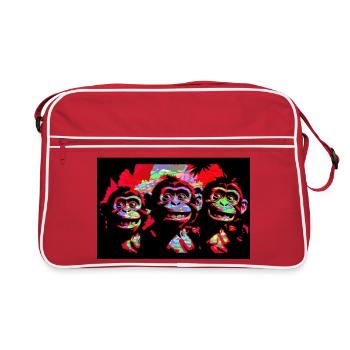 Juxness - Sac Retro - rouge/blanc - Devant
