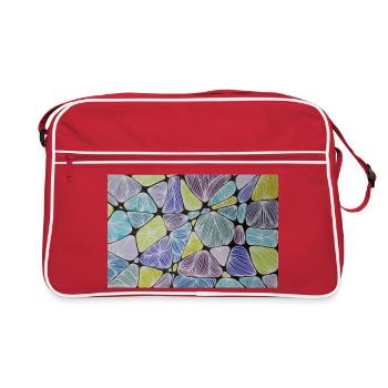 Spektrum - Retro Tasche - Rot/Weiß - Vorne