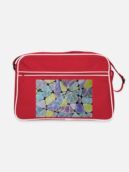 Spektrum - Retro Tasche - Rot/Weiß