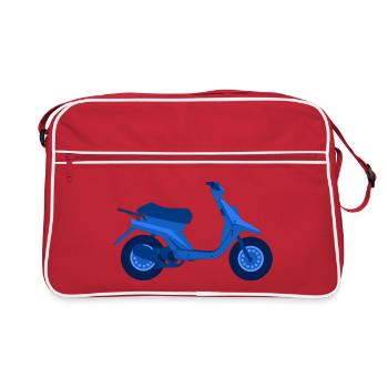 Booster 90' - Retro Tasche - Rot/Weiß - Vorne