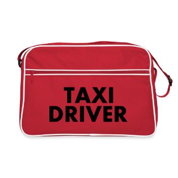 Taxi driver - Retro Bag - red/white - Front