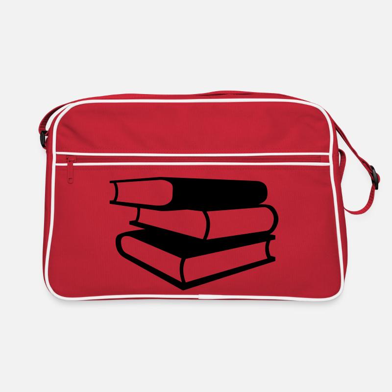 Bücher Retro Tasche