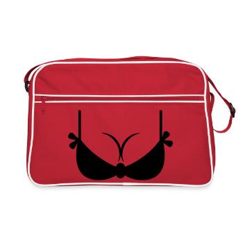Wonderbra - Sac Retro - rouge/blanc - Devant