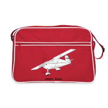 Peanut Scale - Retro Bag - red/white - Front