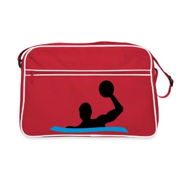 Waterpolo - Sac Retro - rouge/blanc - Devant