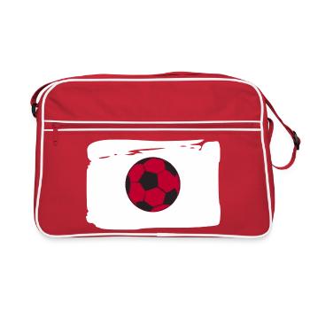 Japan Nippon Nihon JAPANESE Asia Sport FAN - Retro Bag - red/white - Front