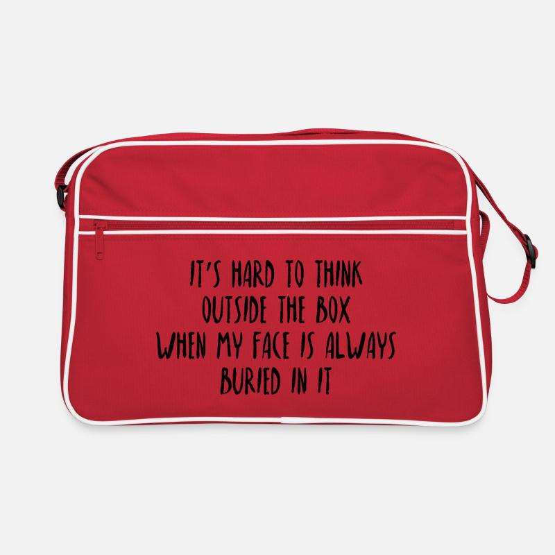 Humour Sarcasme Pensée Créative Drôle Sac Retro