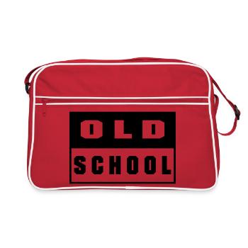 Old School - Sac Retro - rouge/blanc - Devant