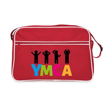 YMCA - Retro Bag - red/white - Front