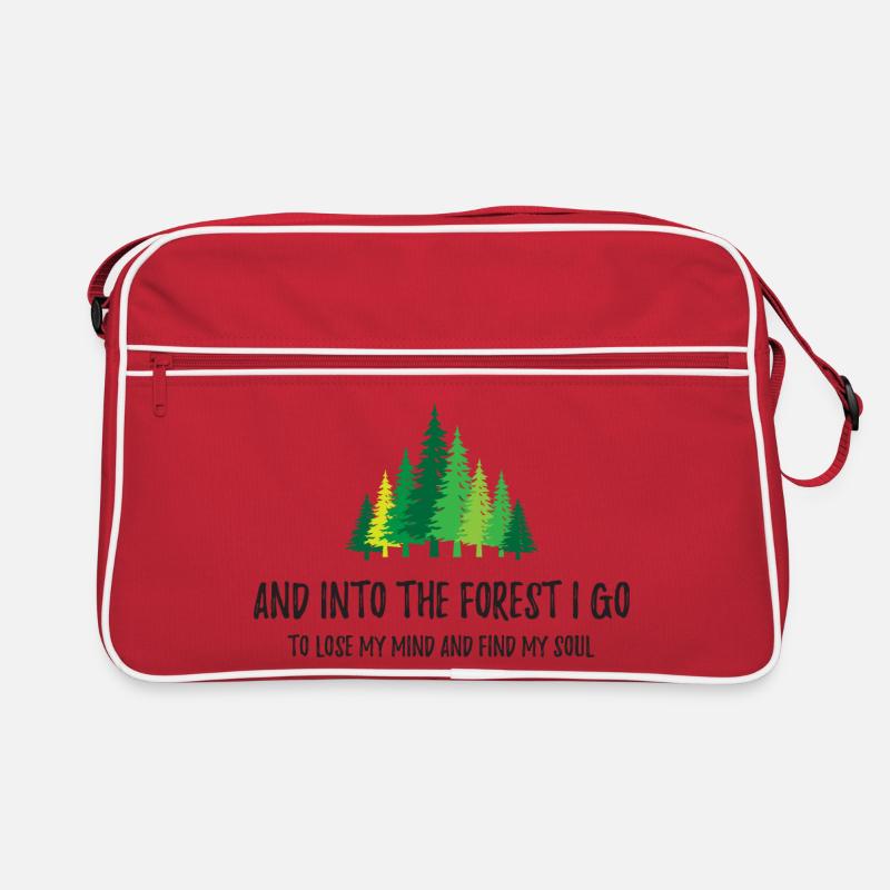 Et je vais dans la forêt Sac Retro