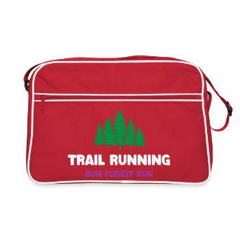 Course à pied - Run Forest Run - Sac Retro - rouge/blanc - Devant