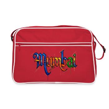 Bombay - Sac Retro - rouge/blanc - Devant