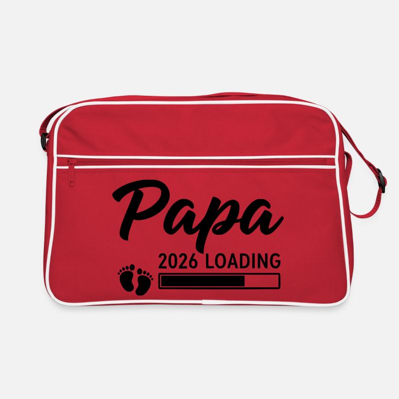 Papa 2026 Loading Retro Tasche