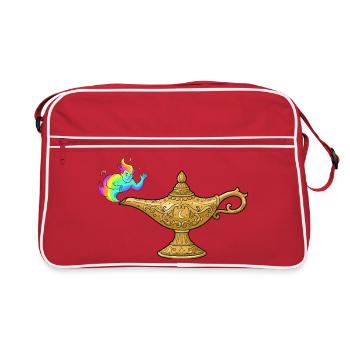 Spirit from the Miracle Lamp - Retro Bag - red/white - Front