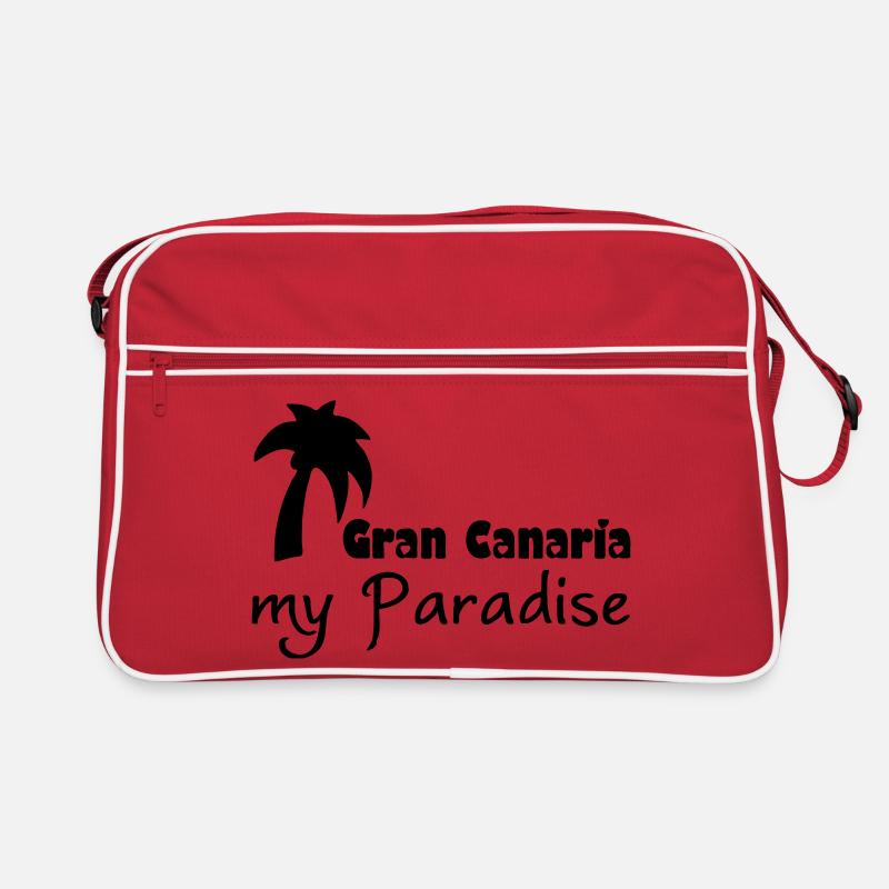 Gran Canaria Paradise - Retro Bag - red/white