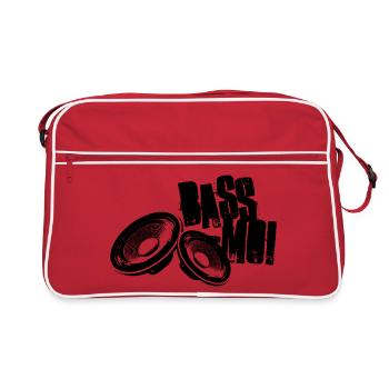bass-moi baise-moi bass lautsprecher speaker - Retro Bag - red/white - Front