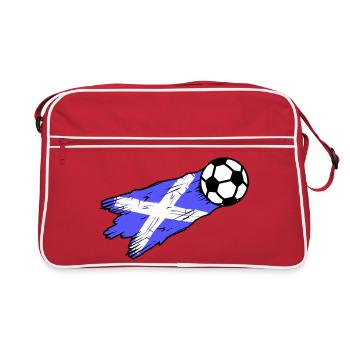 Écosse Football Fans - Sac Retro - rouge/blanc - Devant