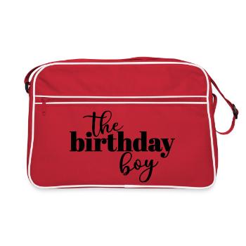 Le garçon d’anniversaire - Sac Retro - rouge/blanc - Devant