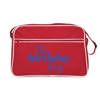 Le garçon d’anniversaire - Sac Retro - rouge/blanc - Devant