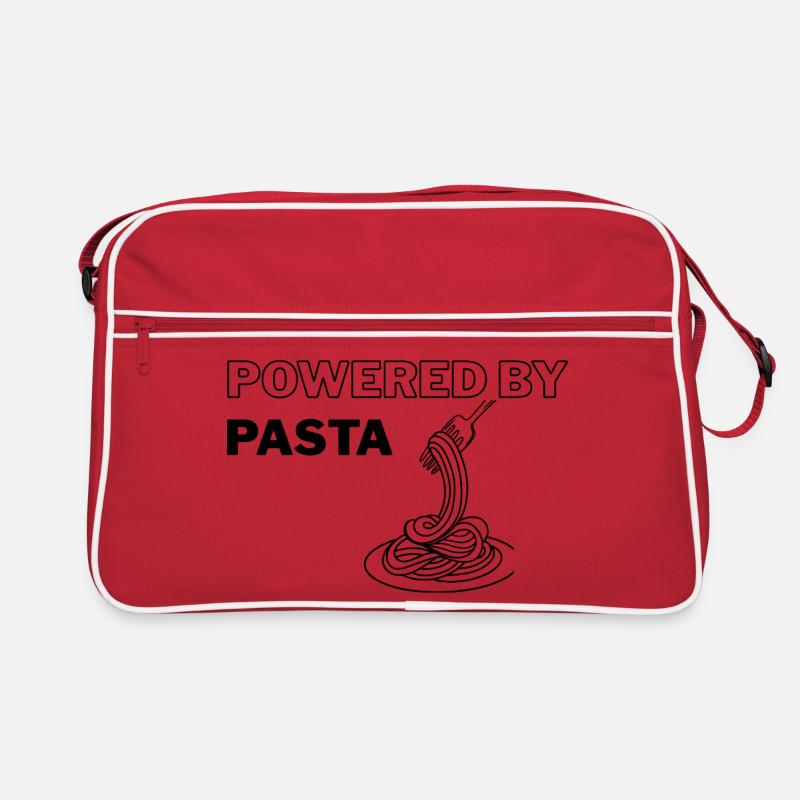 powered by pasta Retro Bag