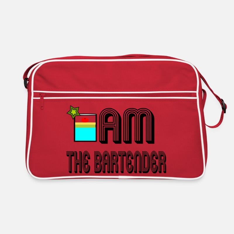 I am the bartender Retro Bag