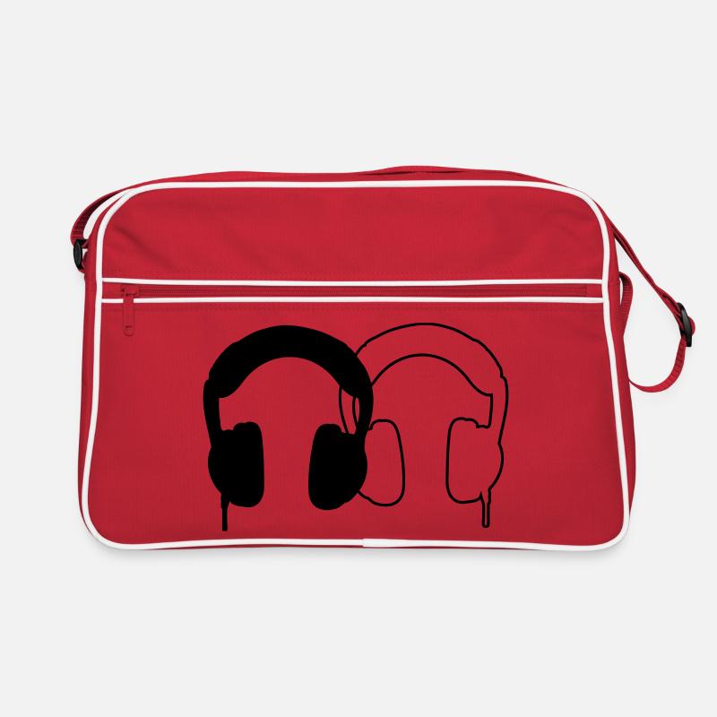 Kopfhörer Retro Tasche