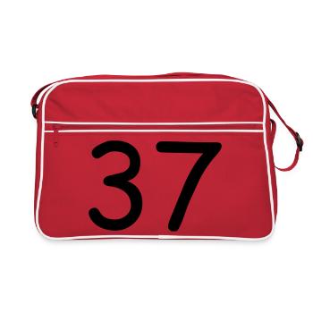 37 - Retro Bag - red/white - Front