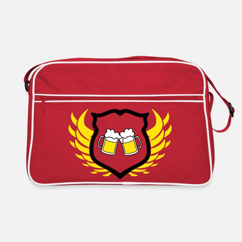 bier_wappen Retro Bag
