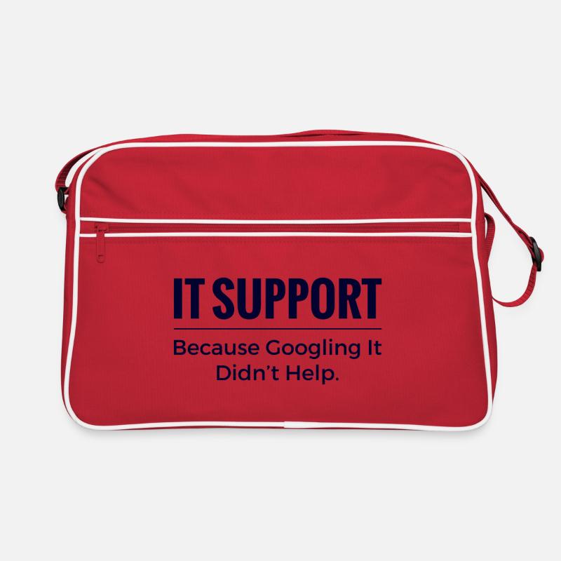 IT Support Shirt – Because Googling It Didn’t Help Retro Bag