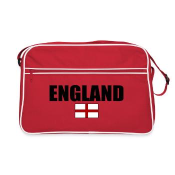 angleterre - Sac Retro - rouge/blanc - Devant