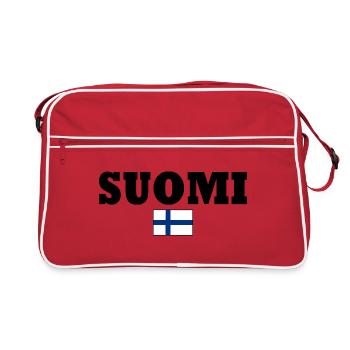 Suomi - Retro Bag - red/white - Front