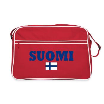 Suomi - Retro Bag - red/white - Front