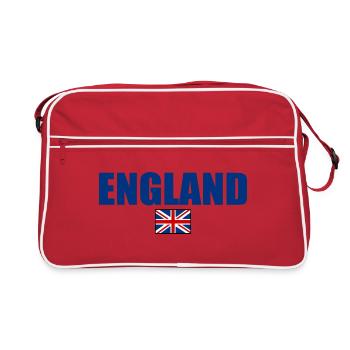 angleterre - Sac Retro - rouge/blanc - Devant